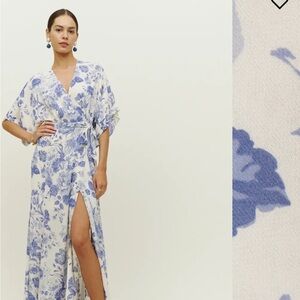 Reformation Winslow Dress Ivory - Size M